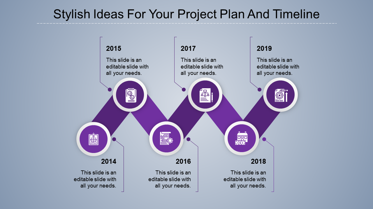 Project Plan Timeline Template and Google Slides Themes